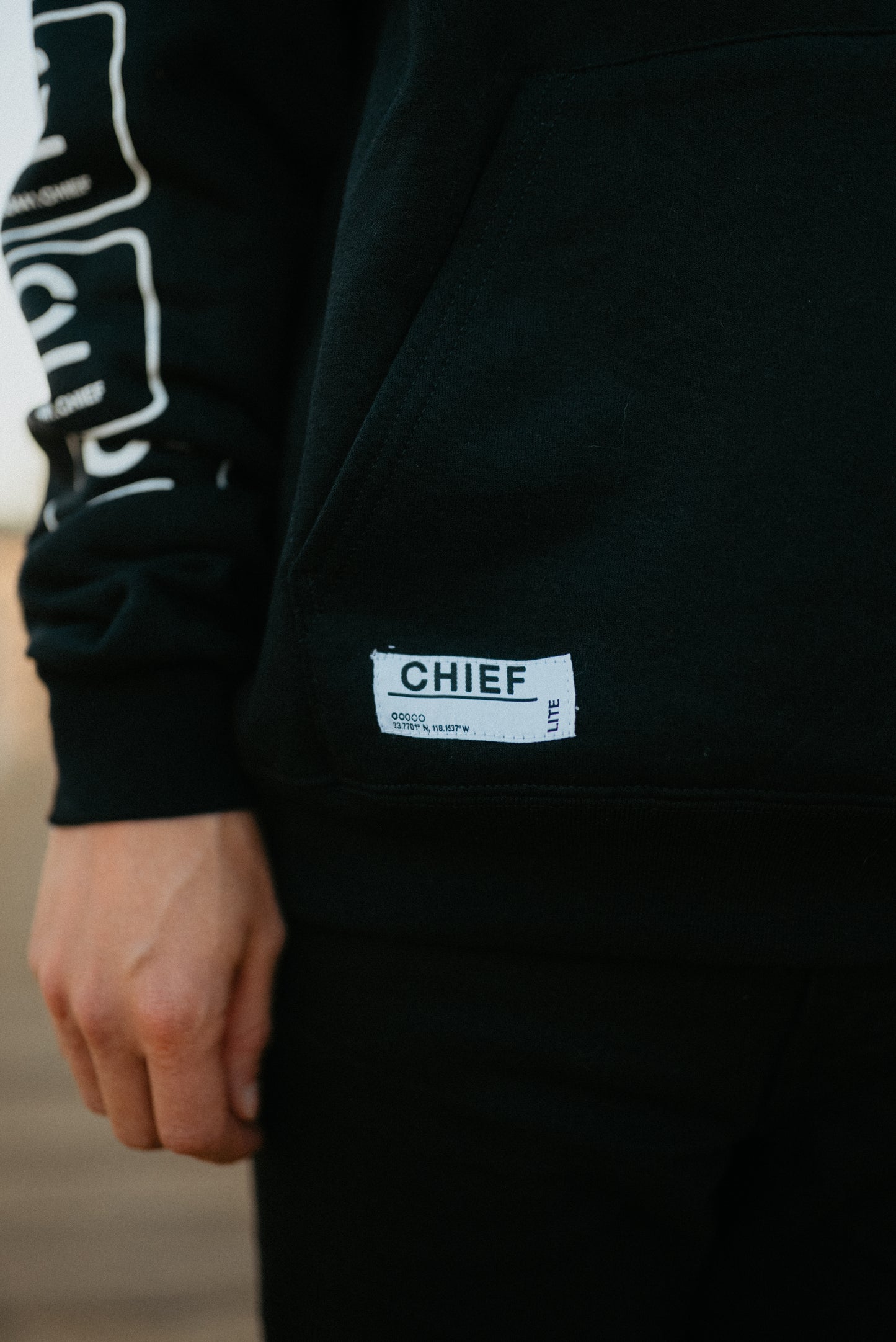 BLACK CHIEF X CHAMPION ECO® AUTHENTIC HOODIE