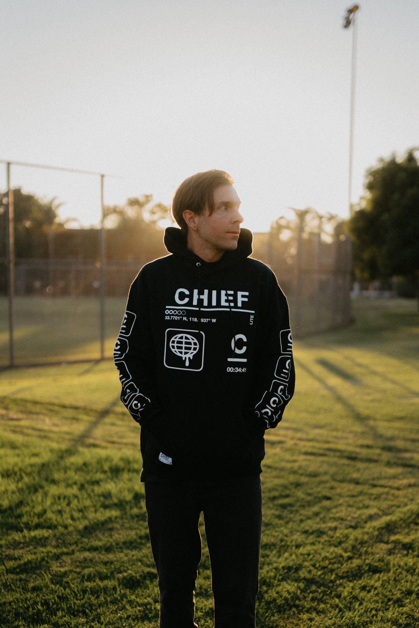 BLACK CHIEF X CHAMPION ECO® AUTHENTIC HOODIE