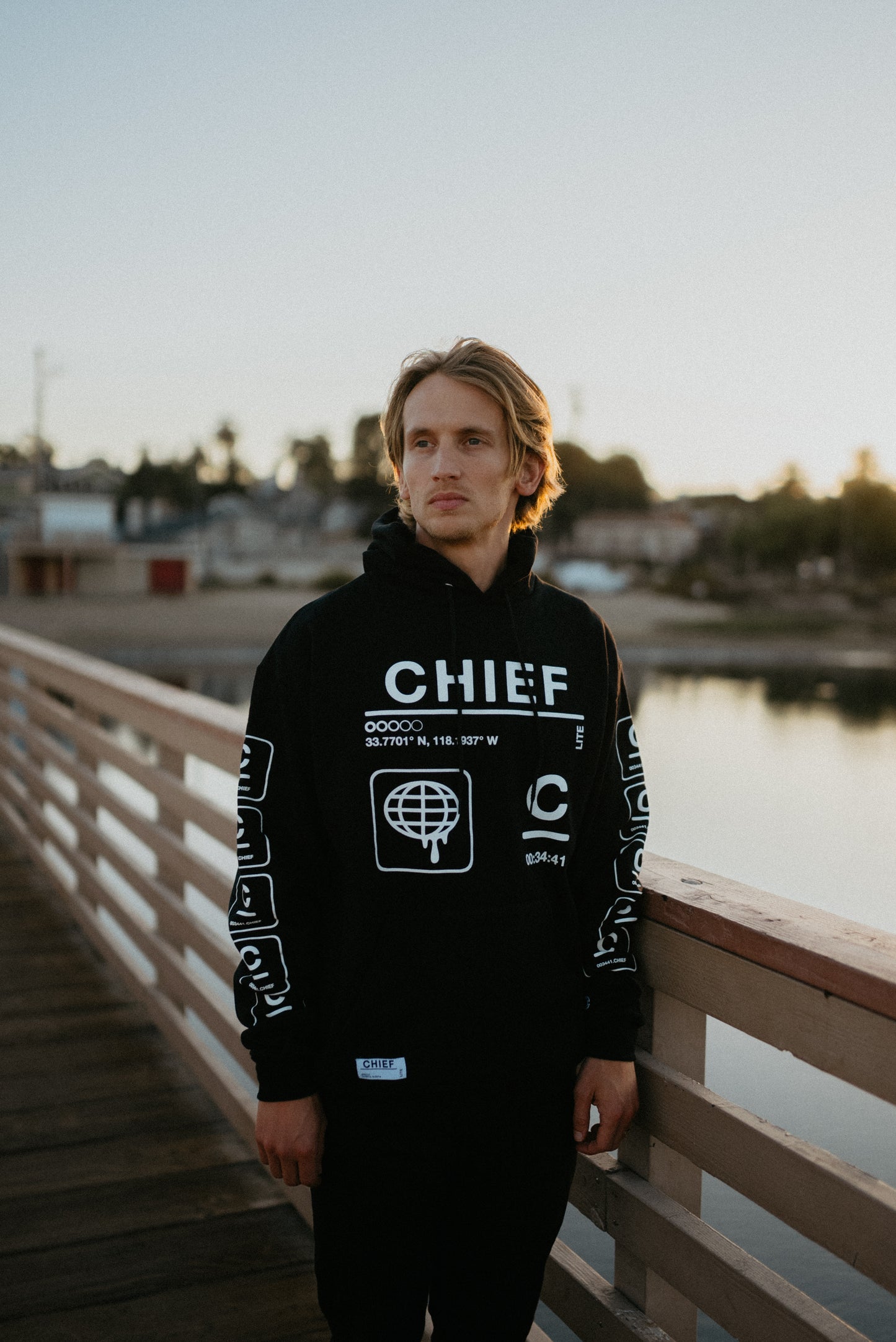 BLACK CHIEF X CHAMPION ECO® AUTHENTIC HOODIE