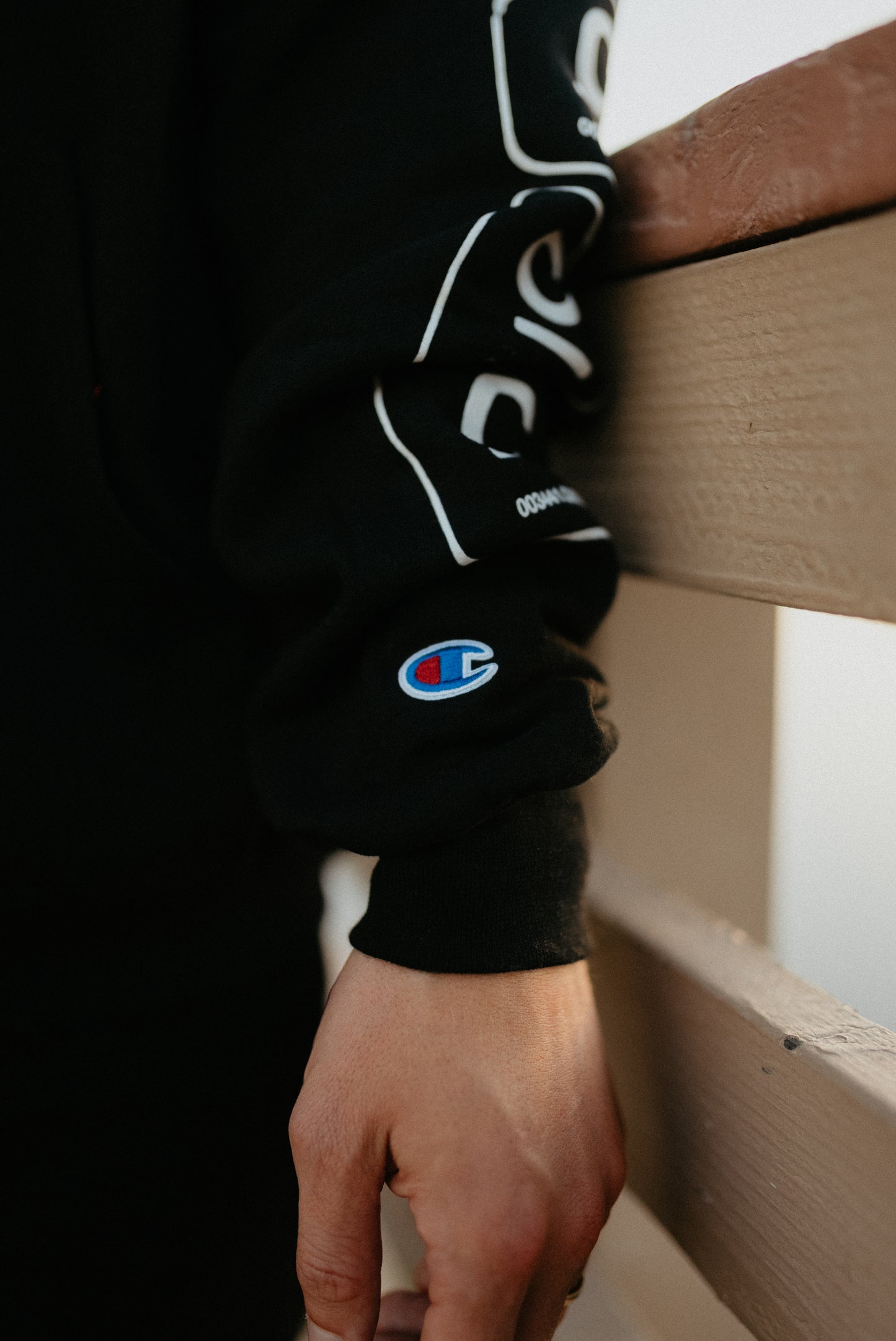 BLACK CHIEF X CHAMPION ECO® AUTHENTIC HOODIE