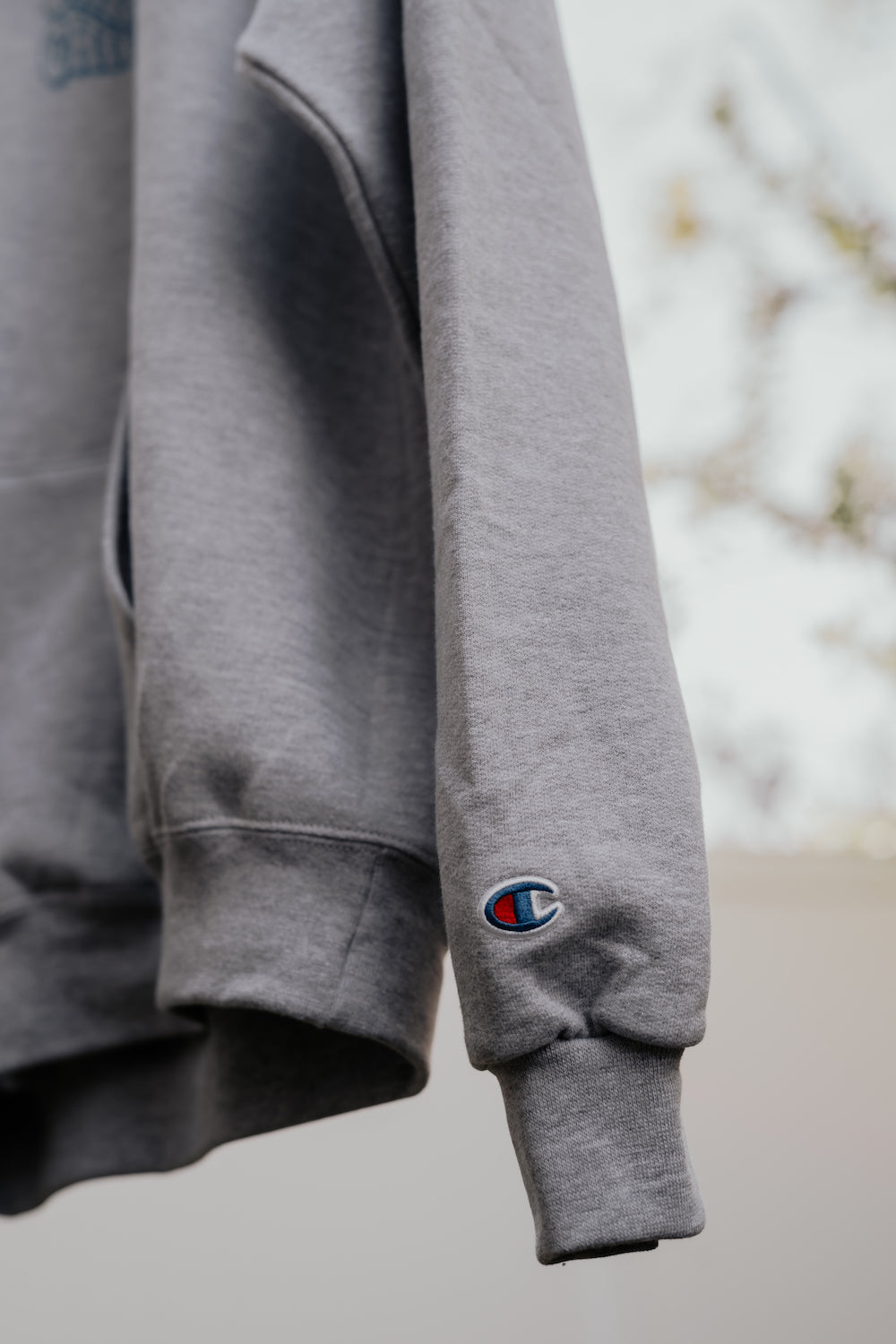 CHIEF X CHAMPION ECO® AUTHENTIC HOODIE (GREY) – CHIEF BAND